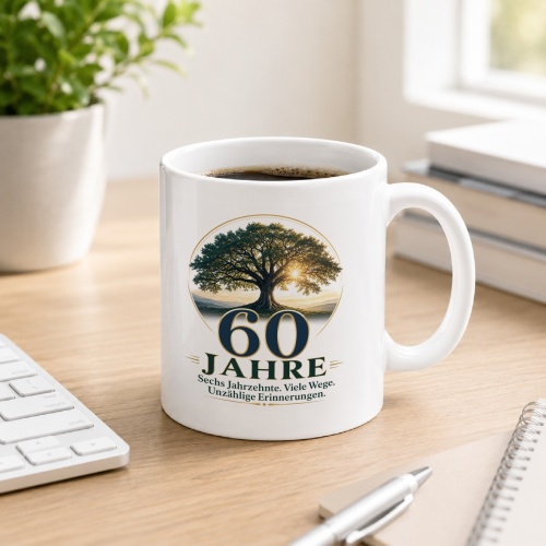 Tasse »60 Jahre«