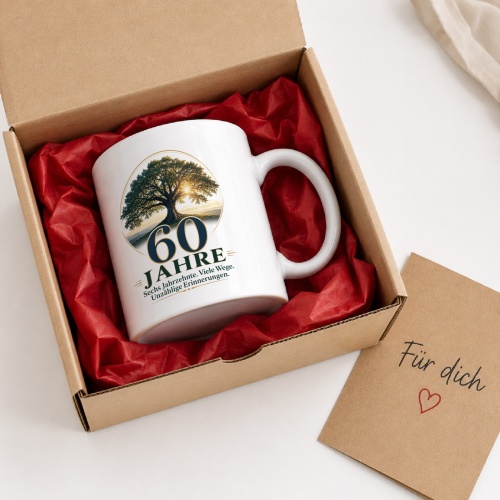 Tasse »60 Jahre«