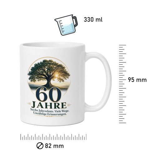 Tasse »60 Jahre«