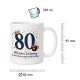 Tasse »80 Jahre Erfahrung. Und immer noch nicht fertig.«