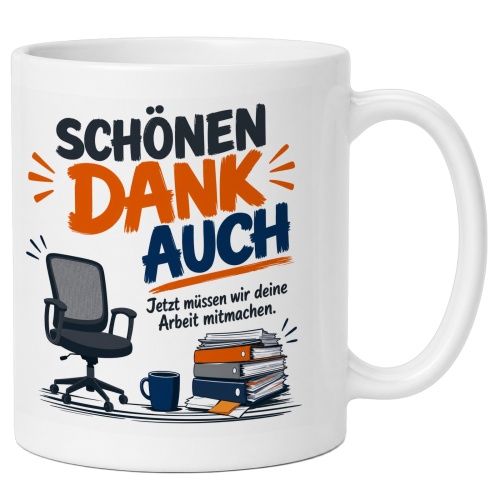 Tasse »Schönen Dank auch«