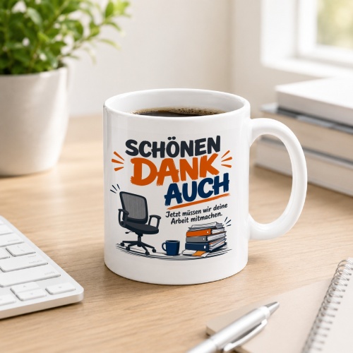 Tasse »Schönen Dank auch«