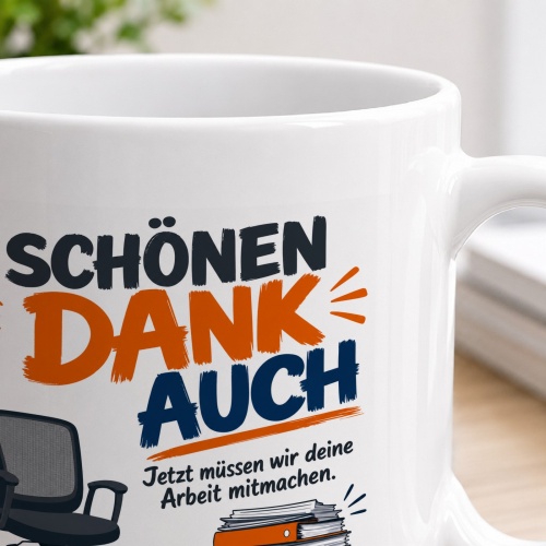 Tasse »Schönen Dank auch«