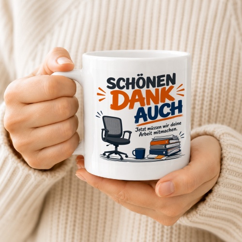 Tasse »Schönen Dank auch«