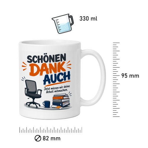 Tasse »Schönen Dank auch«