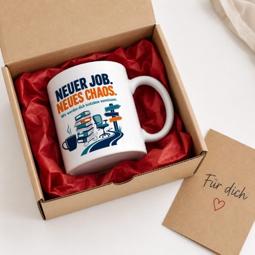Tasse »Neuer Job. Neues Chaos.«