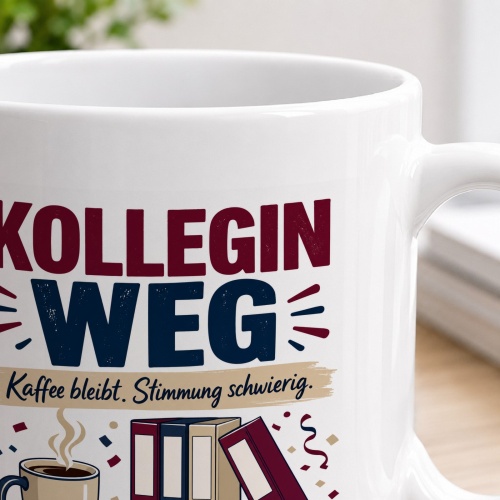 Tasse »Kollegn weg«