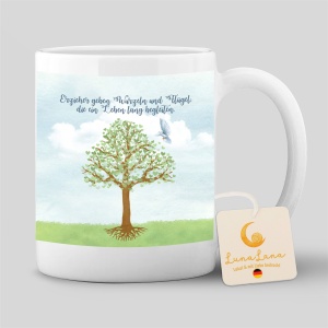 Tasse "Erzieher geben Wurzeln"