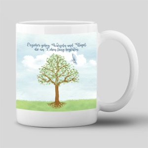 Tasse "Erzieher geben Wurzeln"