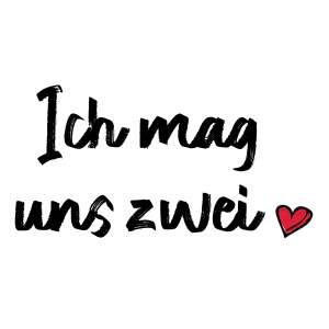 Tasse »Ich mag uns zwei«