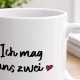 Tasse »Ich mag uns zwei«
