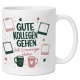 Tasse »Gute Kollegen gehen. Gute Erinnerungen bleiben.«