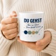 Tasse »Du gehst Aber ein Stück Team bleibt immer.«