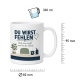 Tasse »Du wirst fehlen. Und zwar nicht nur bei der Arbeit.«