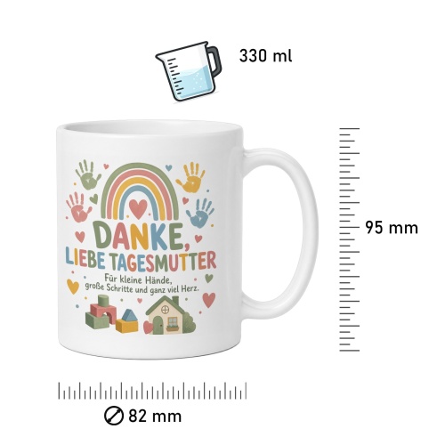 Tasse »Danke, liebe Tagesmutter«