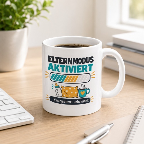 Tasse »Elternmodus aktiviert«