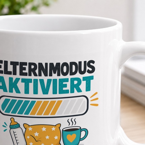 Tasse »Elternmodus aktiviert«