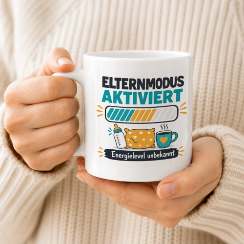 Tasse »Elternmodus aktiviert«