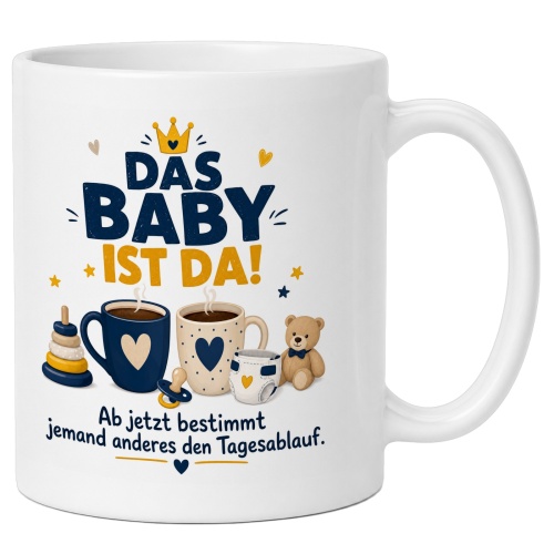 Tasse »Das Baby ist da!«