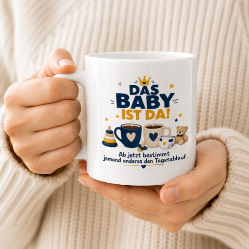 Tasse »Das Baby ist da!«