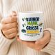 Tasse »Kleiner Mann. Große Wirkung. Das Haus gehört jetzt ihm.«