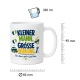Tasse »Kleiner Mann. Große Wirkung. Das Haus gehört jetzt ihm.«