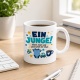 Tasse »Ein Junge! Klein, laut und schon jetzt der Chef.«