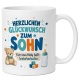 Tasse »Herzlichen Glückwunsch zum Sohn«