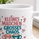 Tasse »Kleines Mädchen. Großes Chaos.«