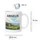 Tasse »Angeln Landschaft mit nordischem Herz.«