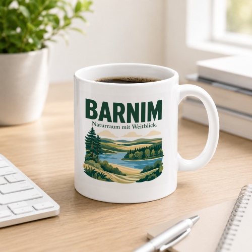 Tasse »Barnim Naturraum mit Weitblick.«
