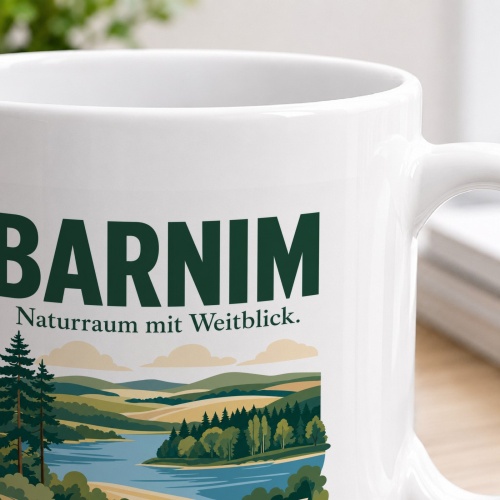 Tasse »Barnim Naturraum mit Weitblick.«