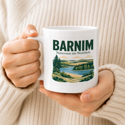 Tasse »Barnim Naturraum mit Weitblick.«