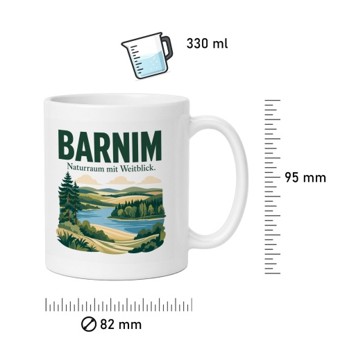 Tasse »Barnim Naturraum mit Weitblick.«
