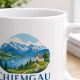 Tasse »Chiemgau Seenland vor den Alpen.«