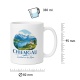 Tasse »Chiemgau Seenland vor den Alpen.«