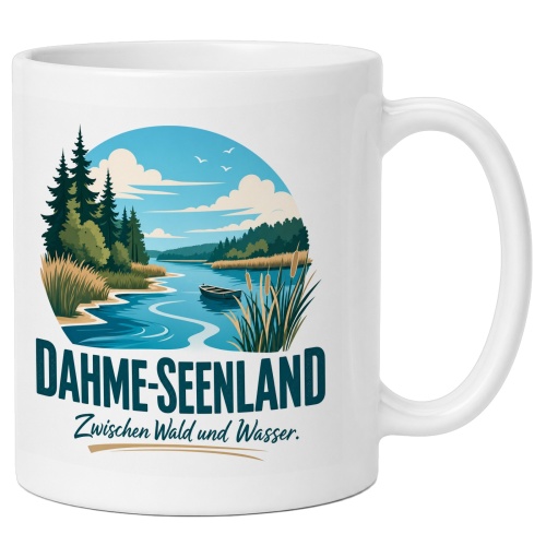 Tasse »Dahme-Seenland – Zwischen Wald und...