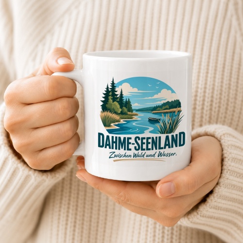 Tasse »Dahme-Seenland – Zwischen Wald und Wasser«