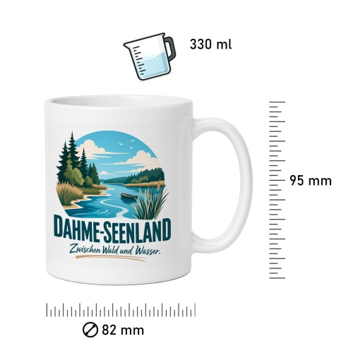 Tasse »Dahme-Seenland – Zwischen Wald und Wasser«