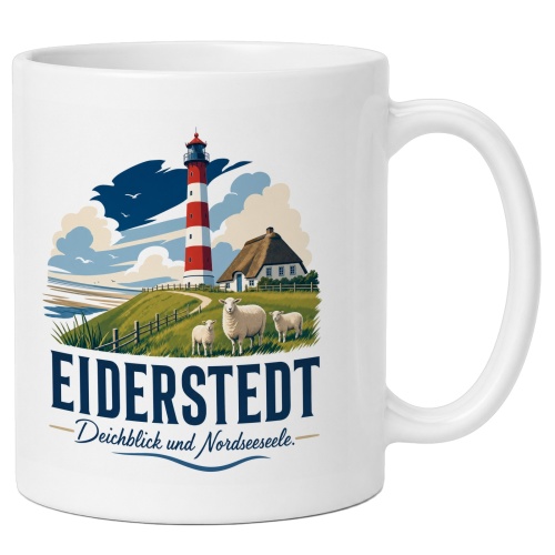 Tasse »Eiderstedt Deichblick und...