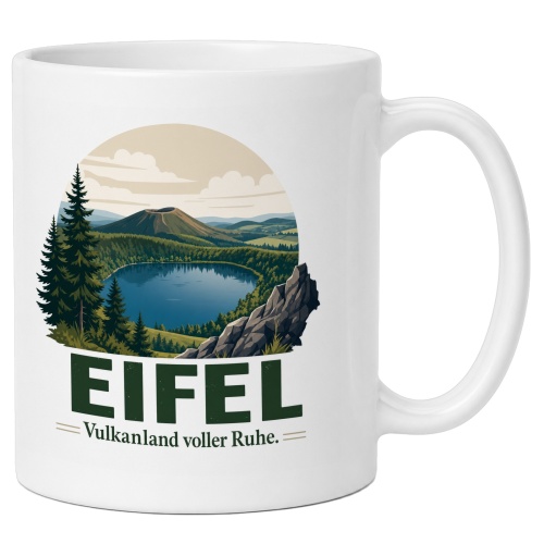 Tasse »Eifel Vulkanland voller Ruhe.«