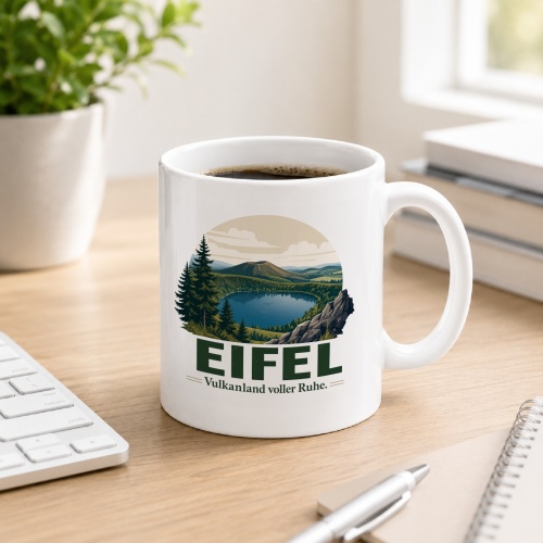 Tasse »Eifel Vulkanland voller Ruhe.«