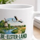 Tasse »Elbe-Elster-Land Flüsse, Felder und weite Horizonte.«