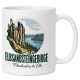 Tasse »Elbsandsteingebirge Felsenkunst an der Elbe.«