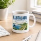 Tasse »Elbtalaue – Weite Flusslandschaft mit Ruhe.«