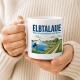 Tasse »Elbtalaue – Weite Flusslandschaft mit Ruhe.«
