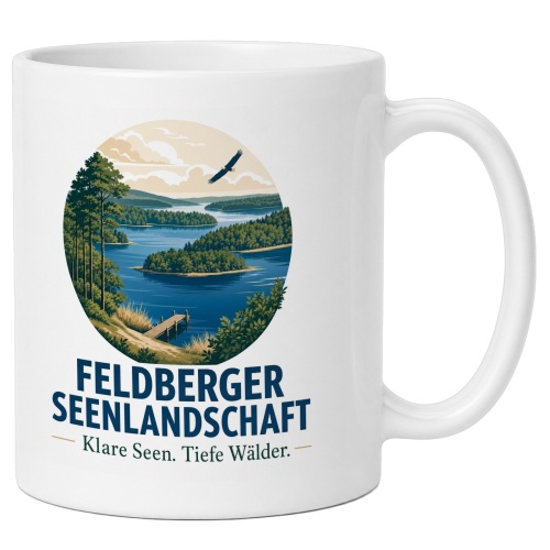 Tasse »Feldberger Seenlandschaft Klare Seen. Tiefe...