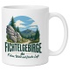 Tasse »Fichtelgebirge – Felsen, Wald und frische Luft.«