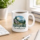 Tasse »Fichtelgebirge – Felsen, Wald und frische Luft.«