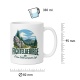 Tasse »Fichtelgebirge – Felsen, Wald und frische Luft.«